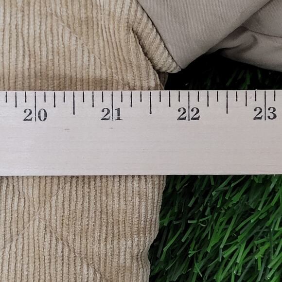 Vintage 80s Western Cowboy Corduroy Jacket M/L 22x26 Cropped - Picture 15 of 16